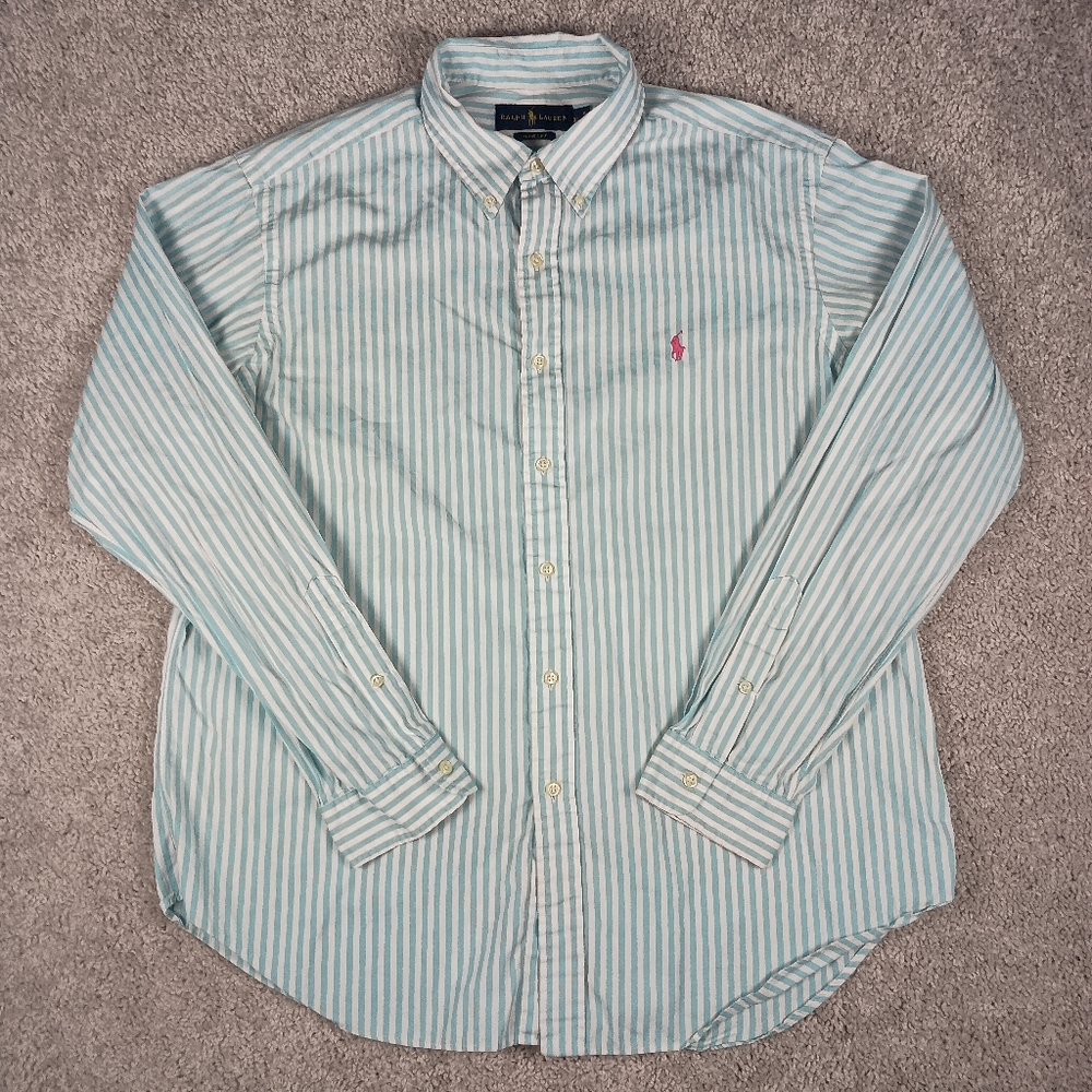 Ralph Lauren Blue Label Classic Fit XL Men's Long Sleeve Shirt - Picture 2 of 10